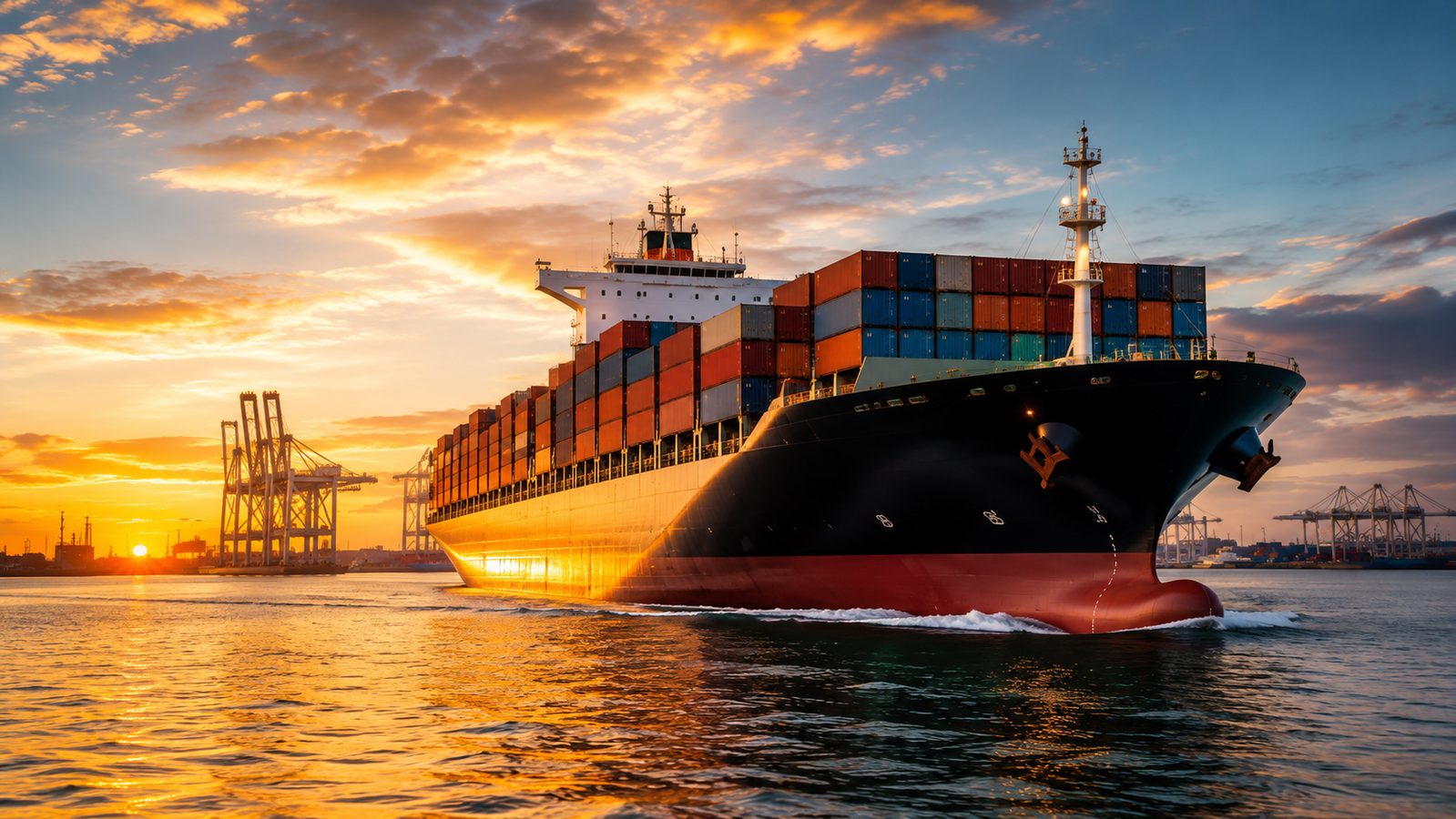Sea freight vessel